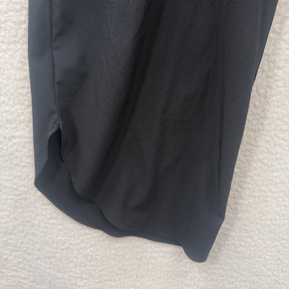 NWT Halara pants high waist wide leg casual black Play it my way Pull on XL - Picture 4 of 7